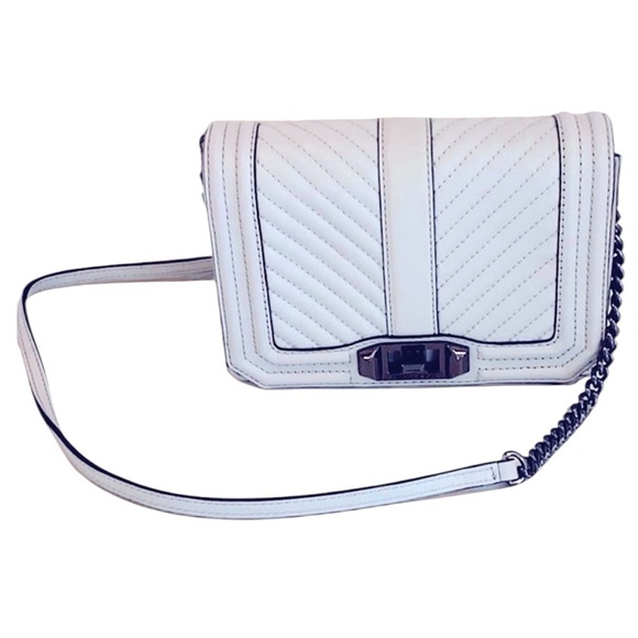 Rebecca Minkoff Chevron Love Crossbody - Picture 1 of 5